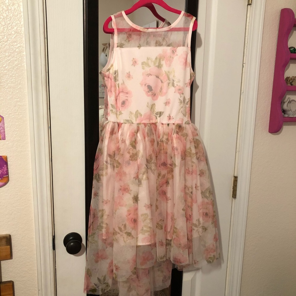 Girls Size L High/Low Dress